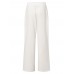 Casual Solid Color High Waist Buttons Zipper Wide Leg Pants For Women