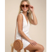 Elara | Linen V-Neck Mini Dress