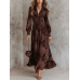 Amelia | Paisley Zip Maxi Dress